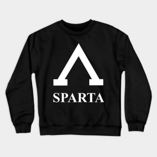 Sparta Greek Lambda T-shirt Crewneck Sweatshirt